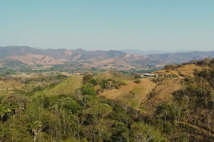 mountains views from Finca Las Nubes home and land for sale samara guanacaste costa rica