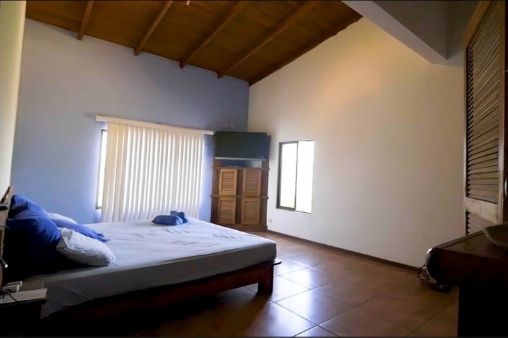 main bedroom of Finca Las Nubes home and land for sale samara guanacaste costa rica