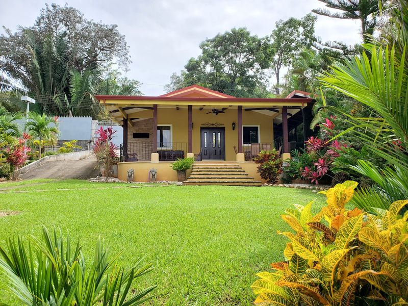 Green grass at Casa Luz, house for sale at Carrillo Beach, Guanacaste, Costa Rica