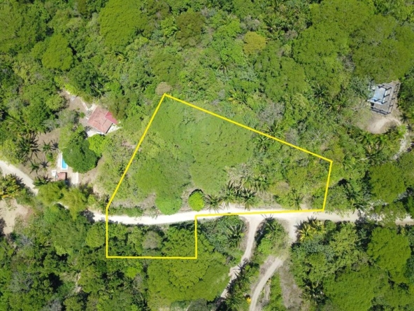 Boundaries of Lot 19 Samara Woods, land for sale at Samara Beach, Guanacaste, Costa Rica