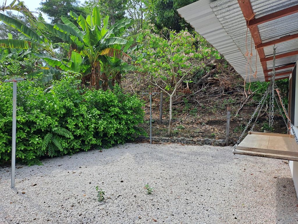 Jardin of Casa Granada, home for sale at Samara Beach, Guanacaste, Costa Rica