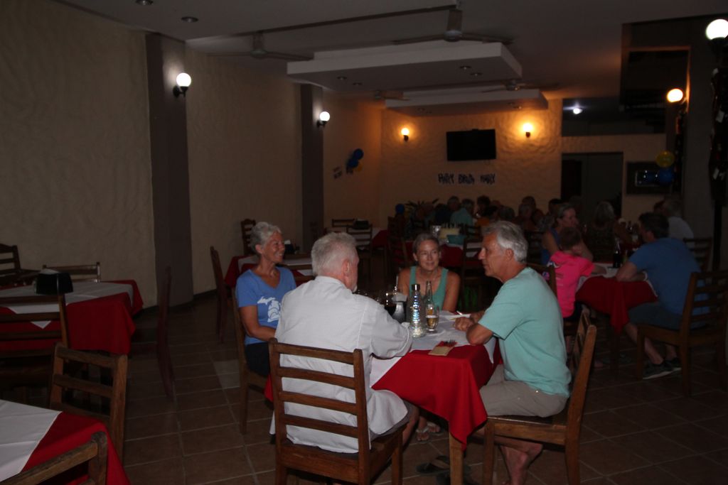 Night service at Casa Emerald, Restaurant and Cabinas for sale at Samara Beach, Guanacaste, Costa rica