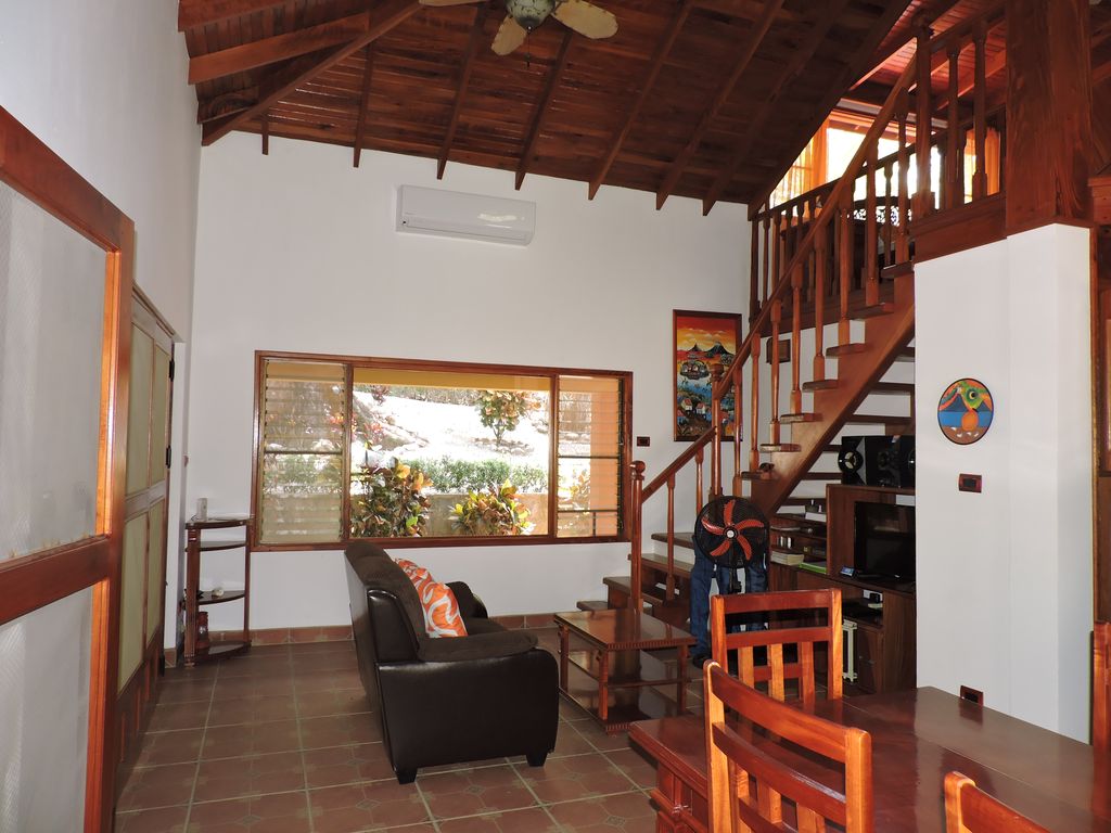 living area of Casa Mariposa, home for sale at Samara Beach, Guanacaste, Costa Rica