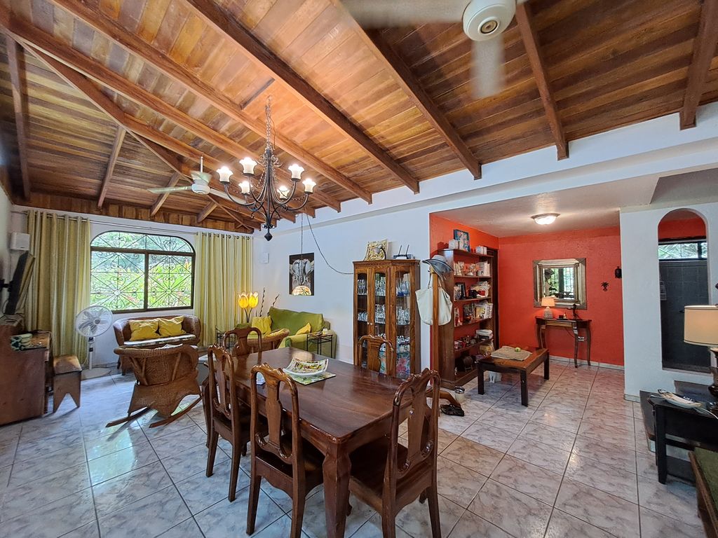 Lounge area of Casa Las Maracas, home for sale at Esterones close to Samara Beach, Guanacaste, Costa Rica