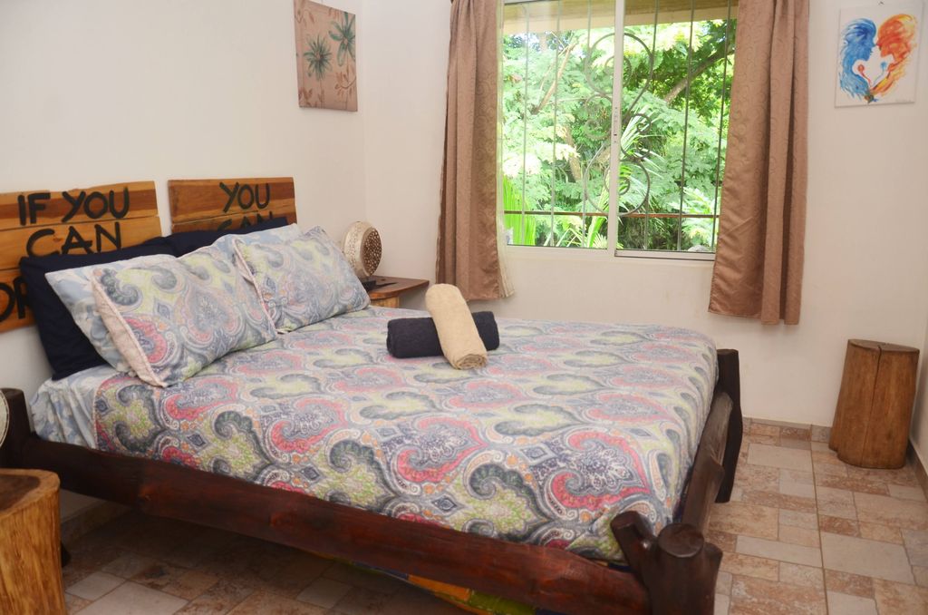 Third bedroom at Casa La Isla, rental income property for sale at Samara Beach, Costa Rica