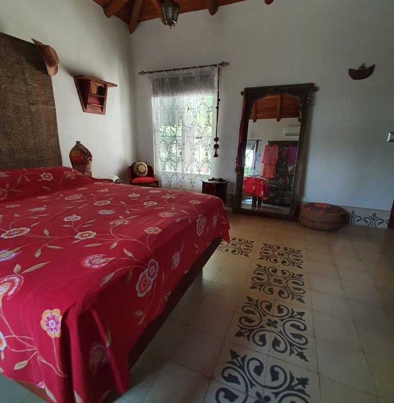 charming master bedroom at Villa Medina, house for sale at Samara Beach, Guanacaste, Costa Rica