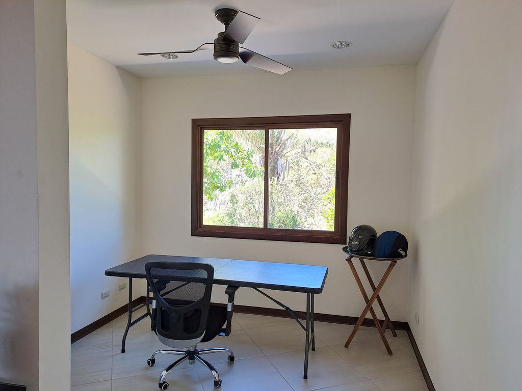 Office desk of Casa Tucancillo, home for sale at Samara Beach, Guanacaste, Costa Rica