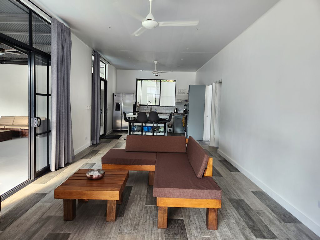 Lounge area of Casa Monalisa, home for sale at Estrada Carrillo Beach, Guanacaste, Costa Rcia