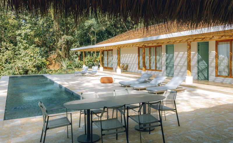 great big terrace of Casamigos, luxury home for sale Punta Islita Samara Costa Rica