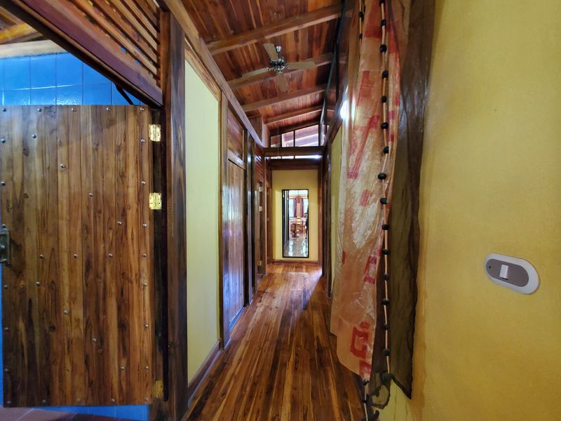 Corridor of Casa Sol, house for sale at Samara, Guanacaste, Costa Rica