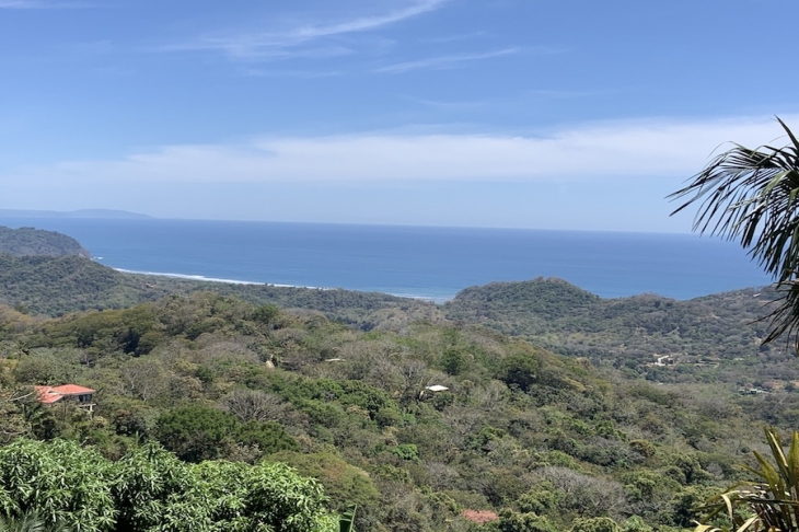 Camaronal beach view from Villa Amanecer, house for sale at Carrillo Beach, Guanacaste, Costa Rica