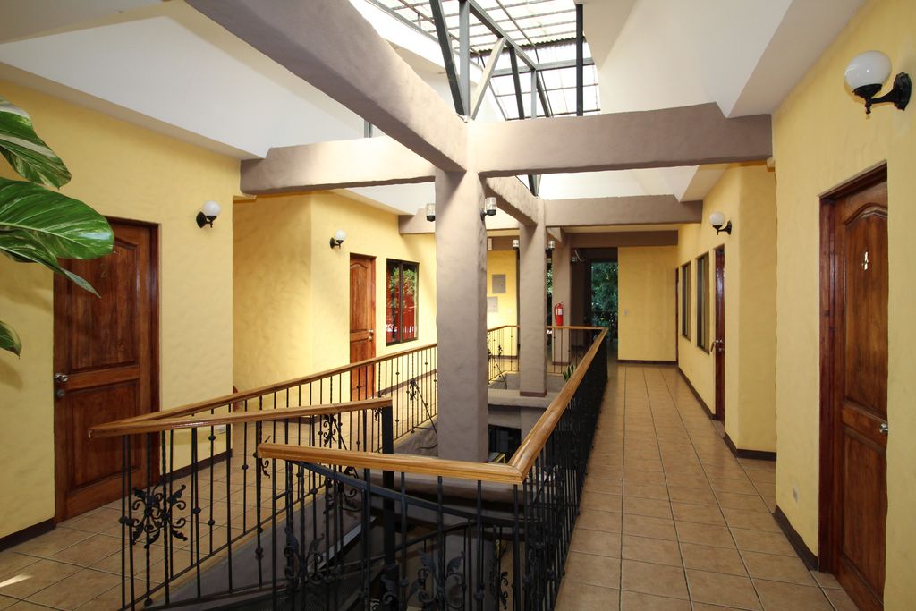 Patio on second floor of Casa Emerald, Restaurant and Cabinas for sale at Samara Beach, Guanacaste, Costa rica