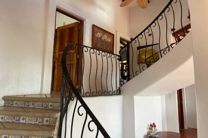 beautiful staircases in Villa Amanecer, house for sale at Carrillo Beach, Guanacaste, Costa Rica