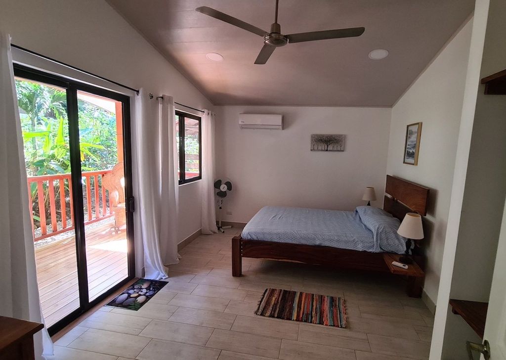 First bedroom at Wild Life Lodge, rental income property, Hotels and businesses for Sale at Samara Beach, Costa Rica