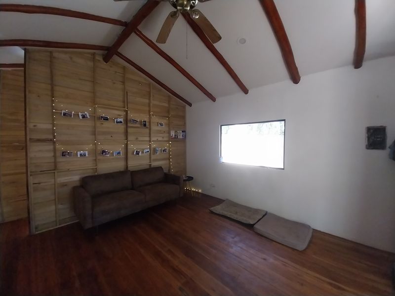 living area of studio in Casa Isa home for sale samara guanacaste costa rica