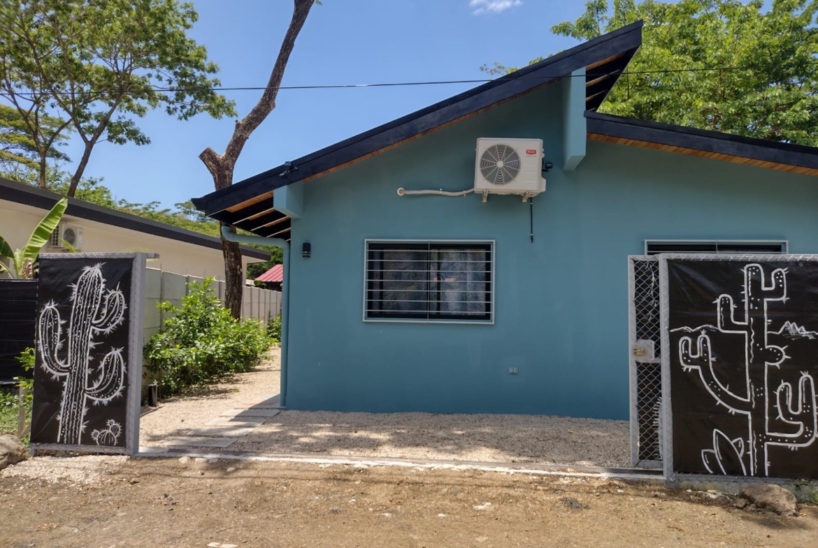 main entrance of Casa espinoza home for sale samara costa rica