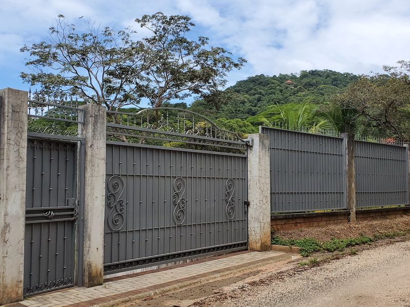 Beautiful and secure fence of Casa Luz for sale at Carillo Beach Guanacaste Costa Rica