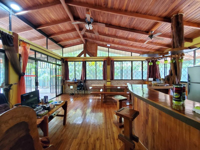 Lounge area of Casa Sol, house for sale at Samara, Guanacaste, Costa Rica