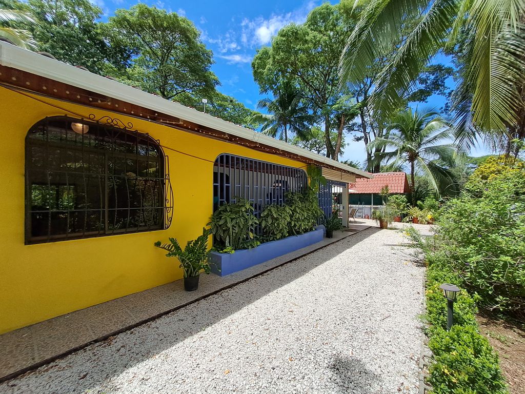 Right side of Casa Las Maracas, home for sale at Esterones close to Samara Beach, Guanacaste, Costa Rica