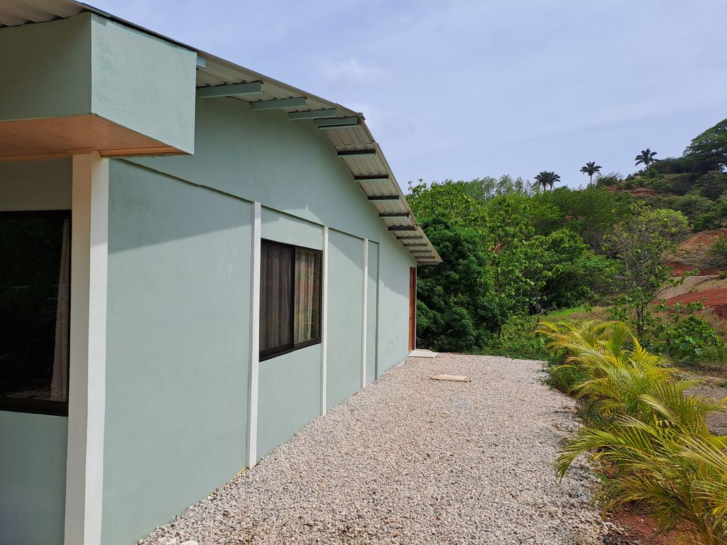 View on the mointain behind Casa Verde house for sale at Samara, Guanacaste, Costa Rica