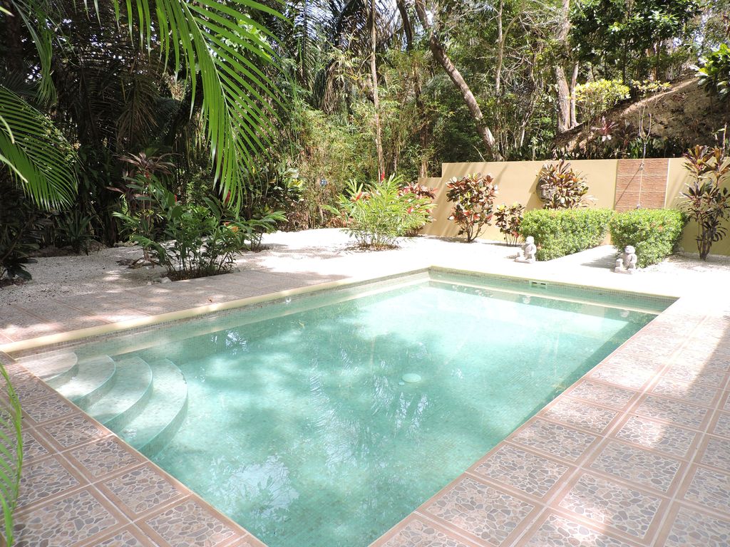 Nice pool at Casa Colibri, home for sale at Samara Beach, Guanacaste, Costa Rica