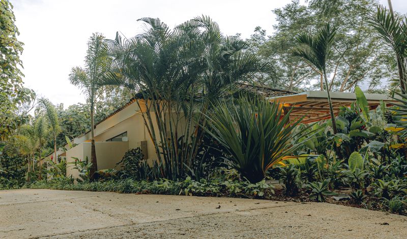 Access road of Casamigos, luxury home for sale Punta Islita Samara Costa Rica