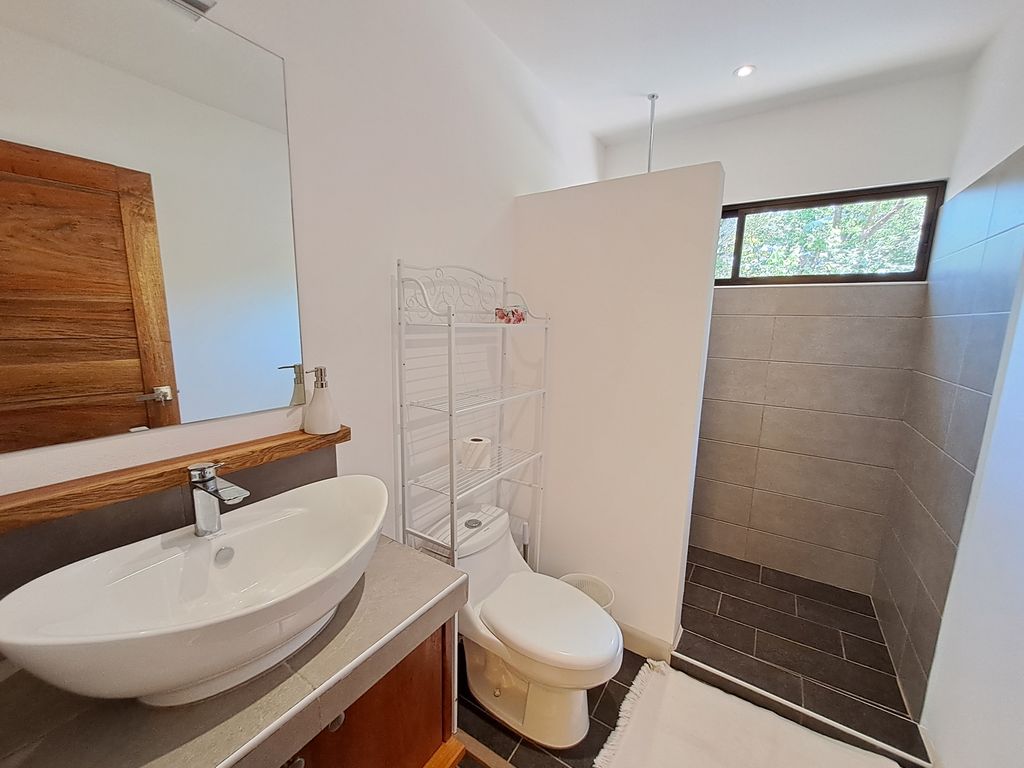 modern bathroom of Casa Ananda home for sale Carillo Beach samara costa rica