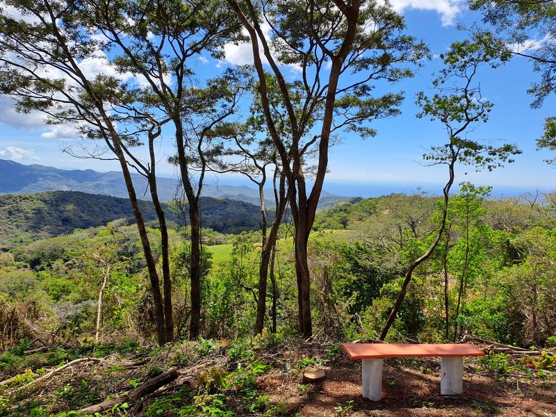 Other bench at Lotes Mirador, land for sale at Naranjal, Samara, Guanacaste, Costa rica