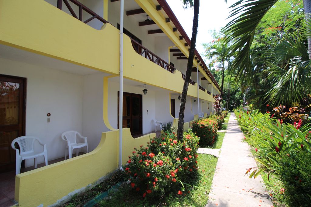 Acess to bedroom of Samara Central Hotel, business for sale at Samara Beach, Guanacaste, Costa Rica