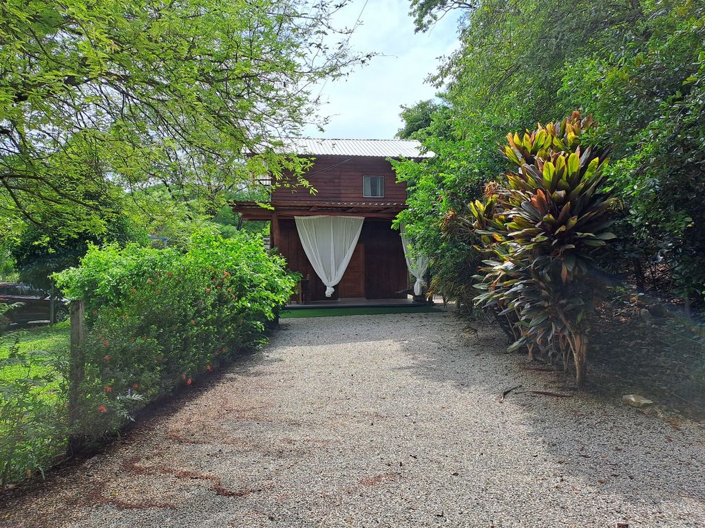 Main entrance of Casa Granada, home for sale at Samara Beach, Guanacaste, Costa Rica