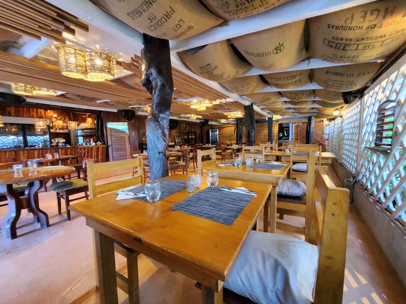 Bar view of Restaurant Gourmet Sol y Vino for sale at Samara, Costa Rica