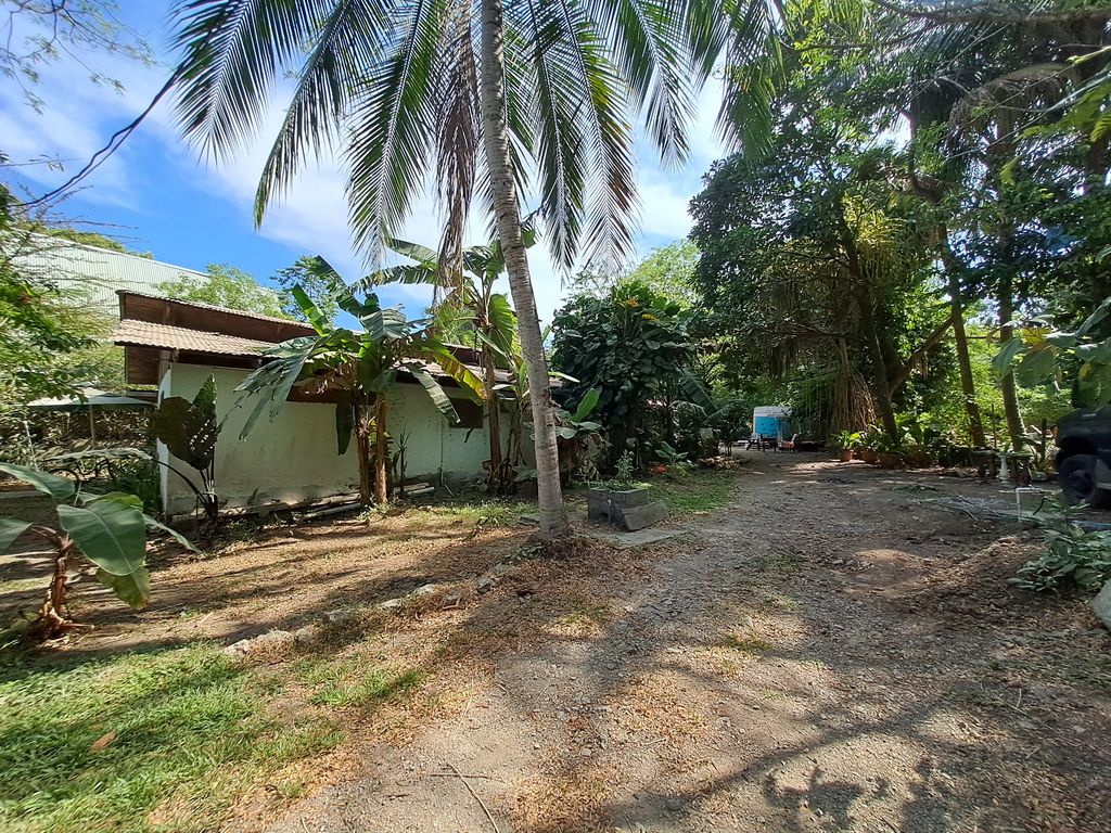 Garden of Casa de la Playa, home for sale at Samara Beach, Guanacaste, Costa Rica