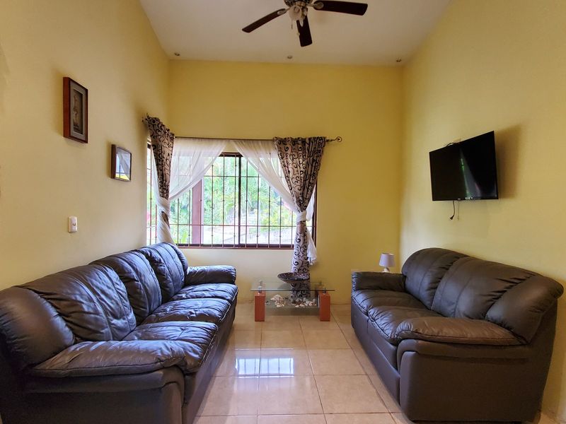 Television area of Casa Luz, house for sale at Carrillo Beach, Guanacaste, Costa Rica