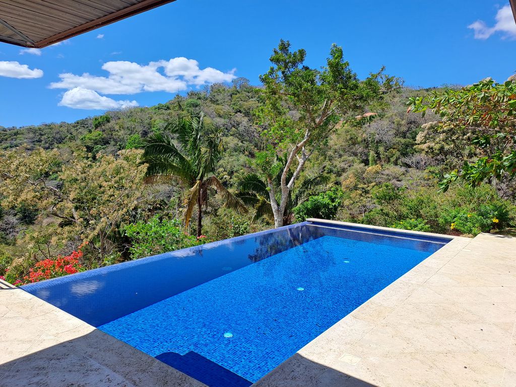 Large pool of Casa Tucancillo, home for sale at Samara Beach, Guanacaste, Costa Rica