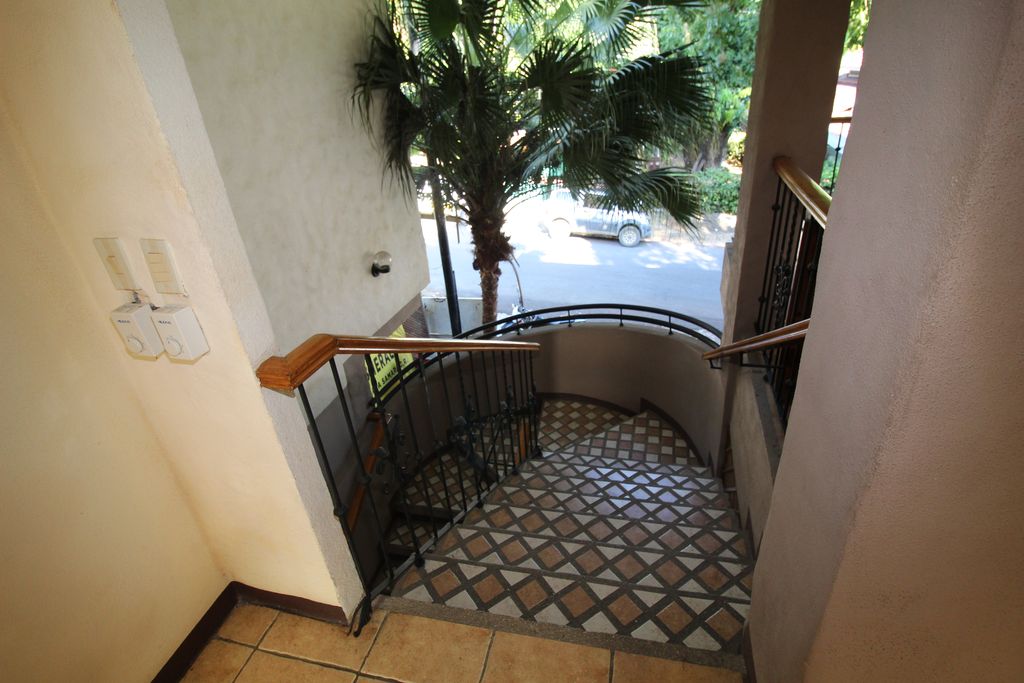 External staircase of Casa Emerald, Restaurant and Cabinas for sale at Samara Beach, Guanacaste, Costa rica