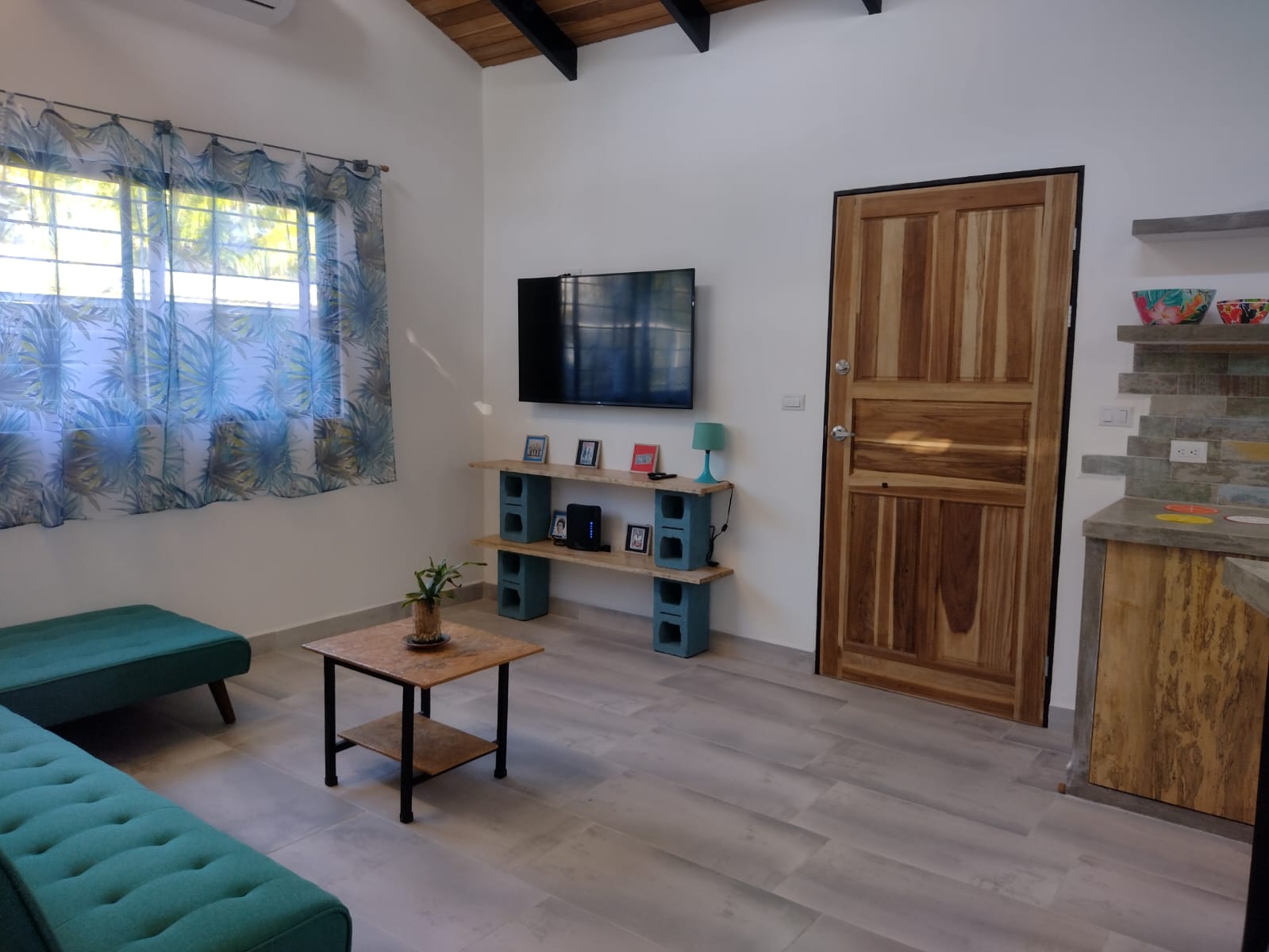 living area of Casa espinoza home for sale samara costa rica