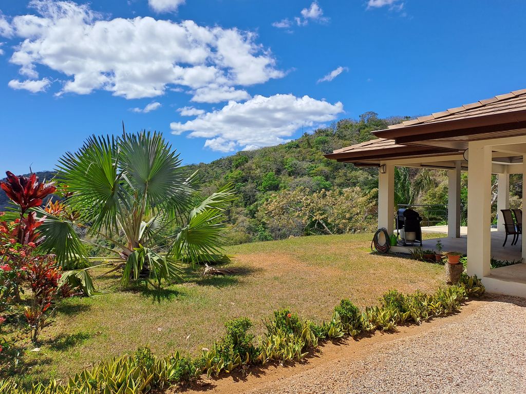 Garden view of Casa Tucancillo, home for sale at Samara Beach, Guanacaste, Costa Rica