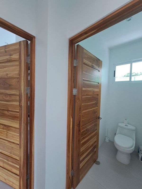 guest toilet at Casa Mar y sol home for sale samara guanacaste costa rica