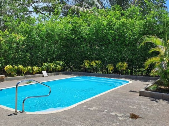 large swimming pool at Casa Pequeña home for sale samara costa rica