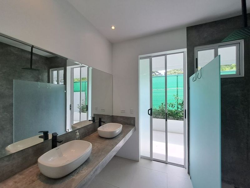modern bathroom at Casa Mar y sol home for sale samara guanacaste costa rica