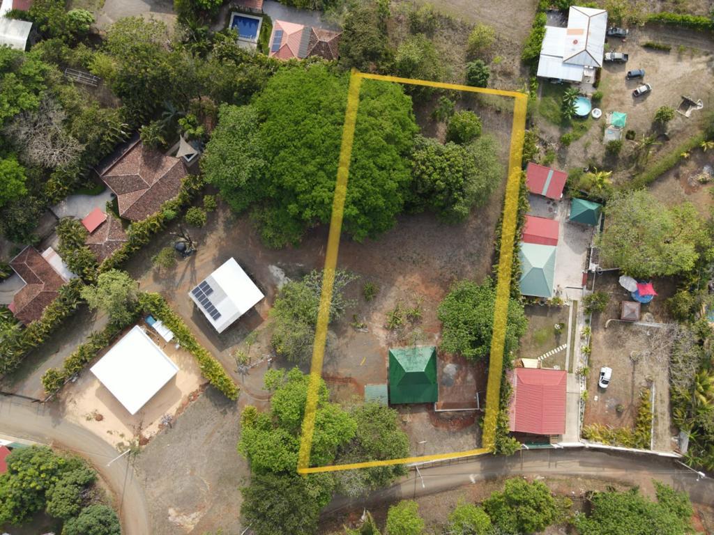 Drone view of Compound Cooper home for sale samara costa rica