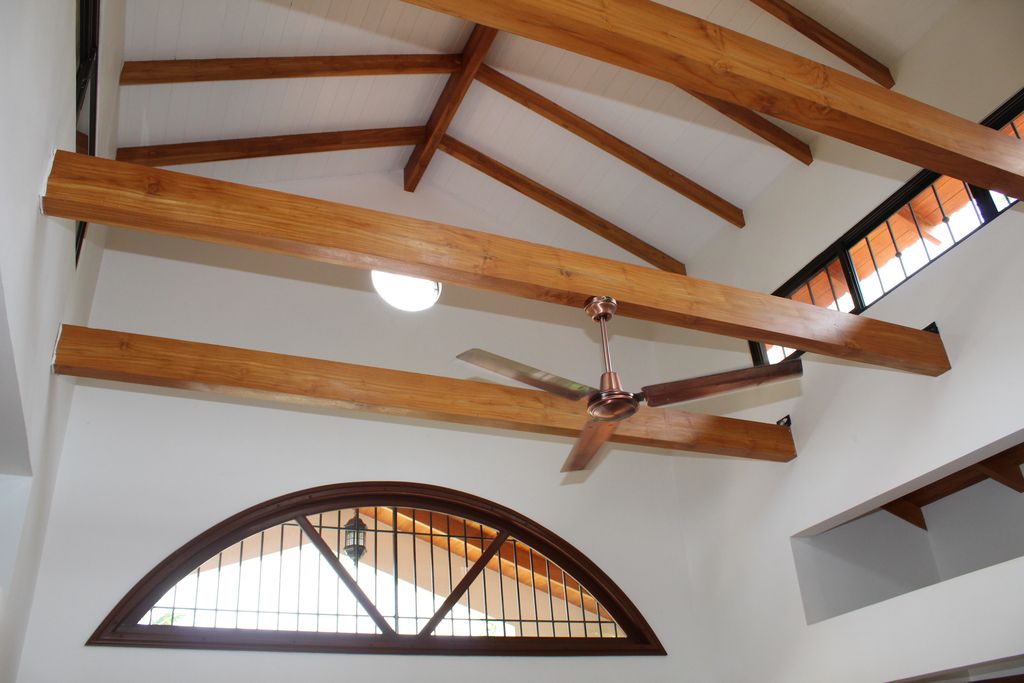 Stunning ceilings at Casa Vista Las Palmas home for sale samara guanacaste costa rica