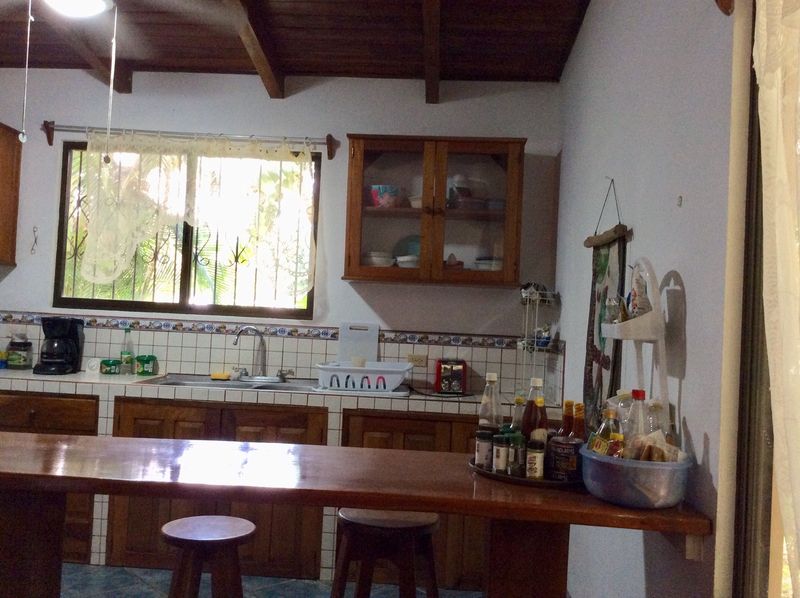 breakfast bar at Casa Surfside home for sale Samara Guanacaste Costa Rica