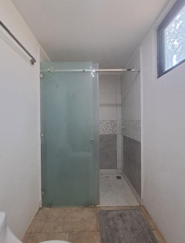 large modern shower in Casa Jungle Oasis home for sale Samara Woods Samara Costa Rica