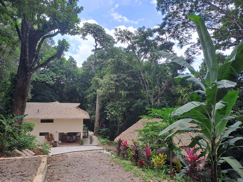 global view of main house and bungalow at Casa Jungle Oasis home for sale Samara Woods Samara Costa Rica