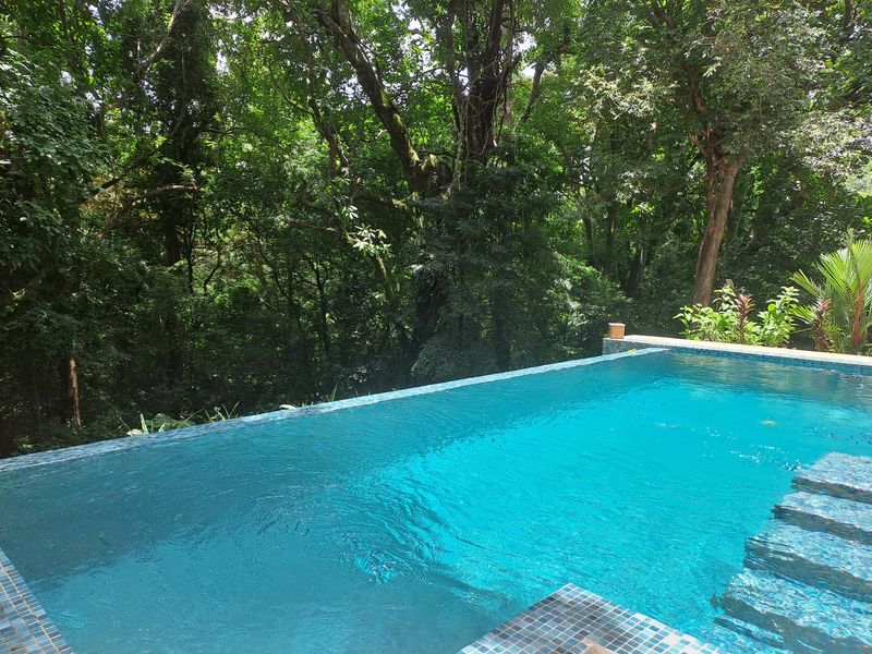 beautiful saulted pool of Casa Jungle Oasis home for sale Samara Woods Samara Costa Rica
