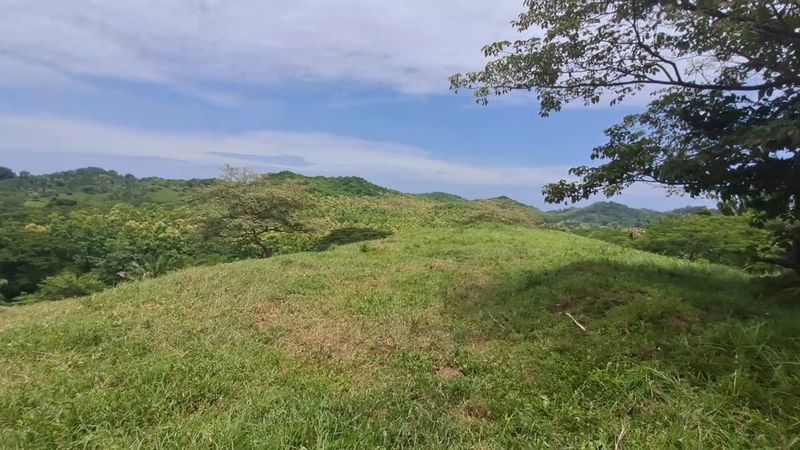 hilltop building pad of Finca Costa Verde land for sale Barco Quebrado Samara costa rica